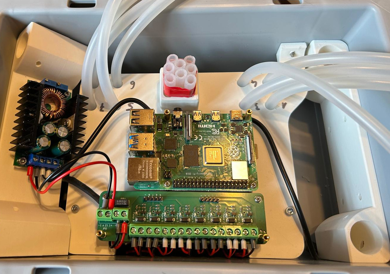 Mounting inside the casing
